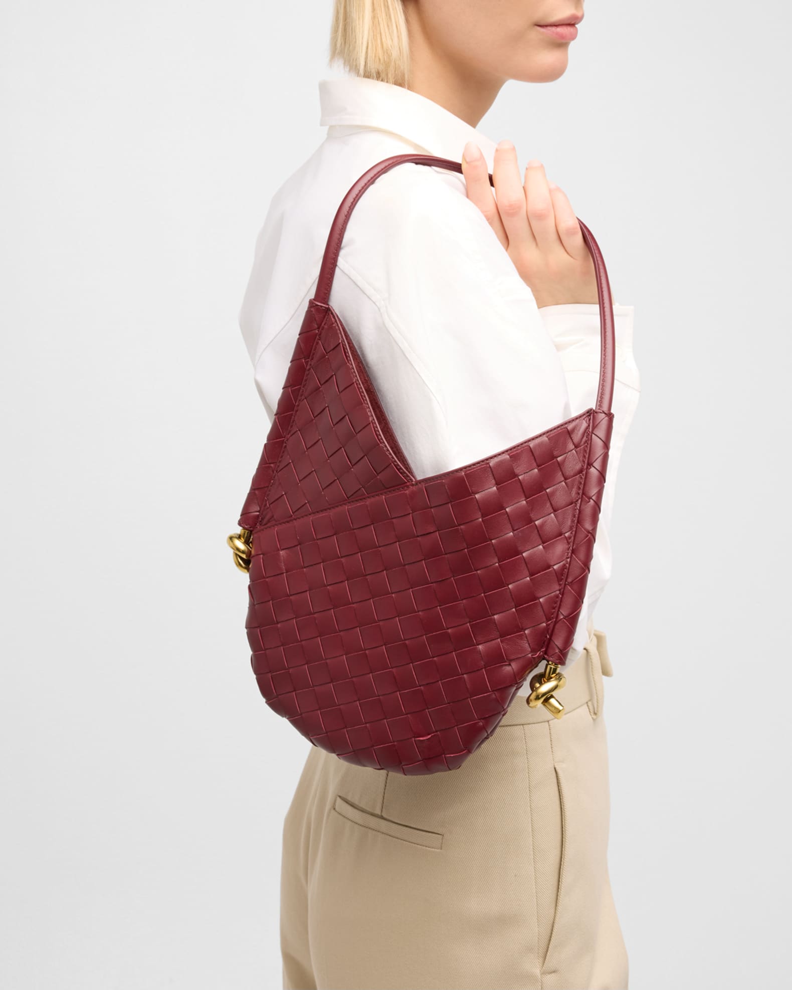 Bottega small shoulder bag best sale