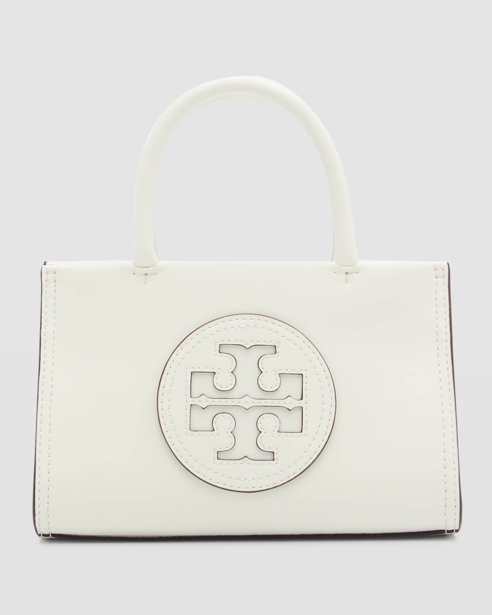 Tory Burch Ella Mini Bio Tote White