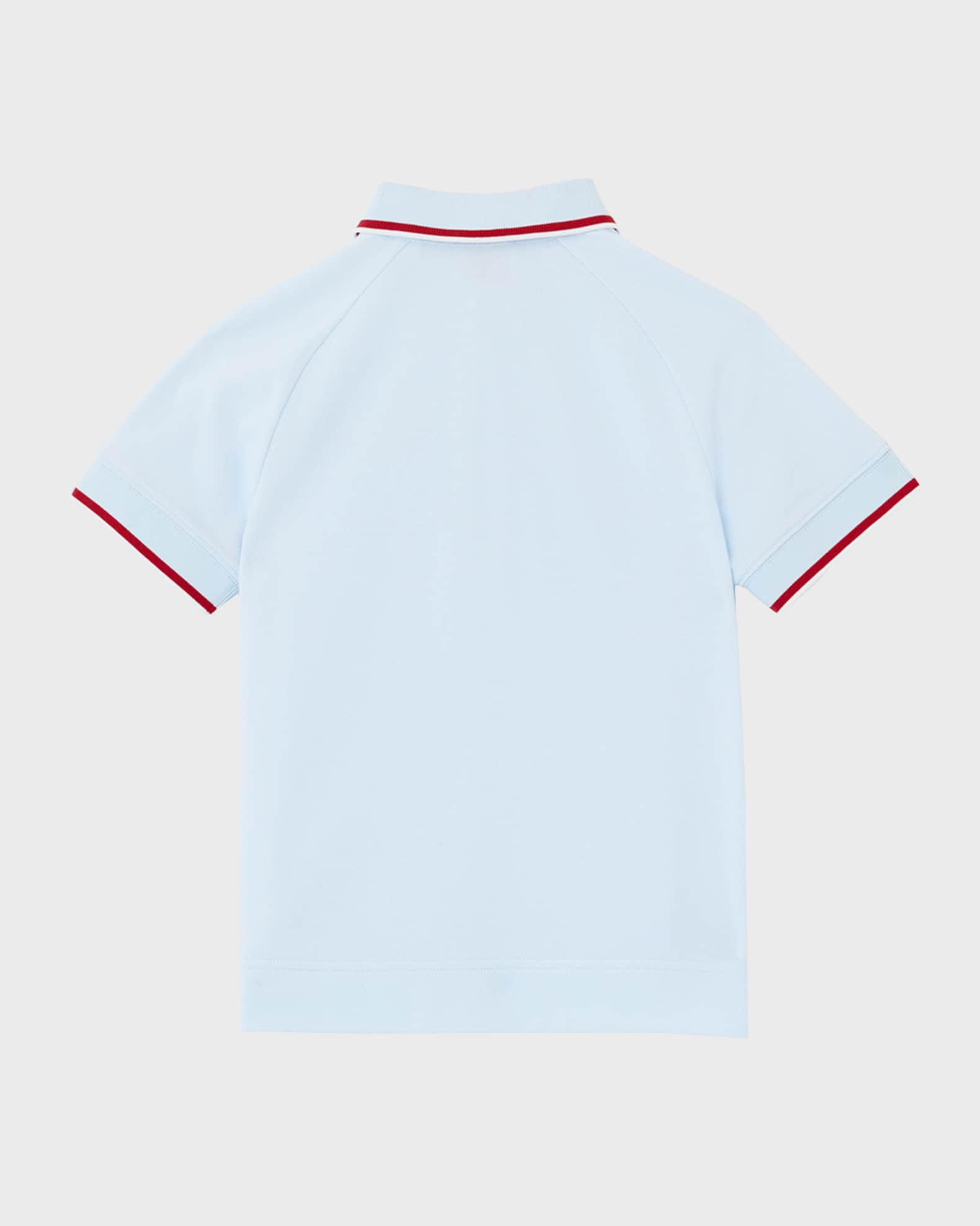 Burberry Boy's Langton Script Logo-Print Polo Shirt, Size 4-12 | Neiman ...