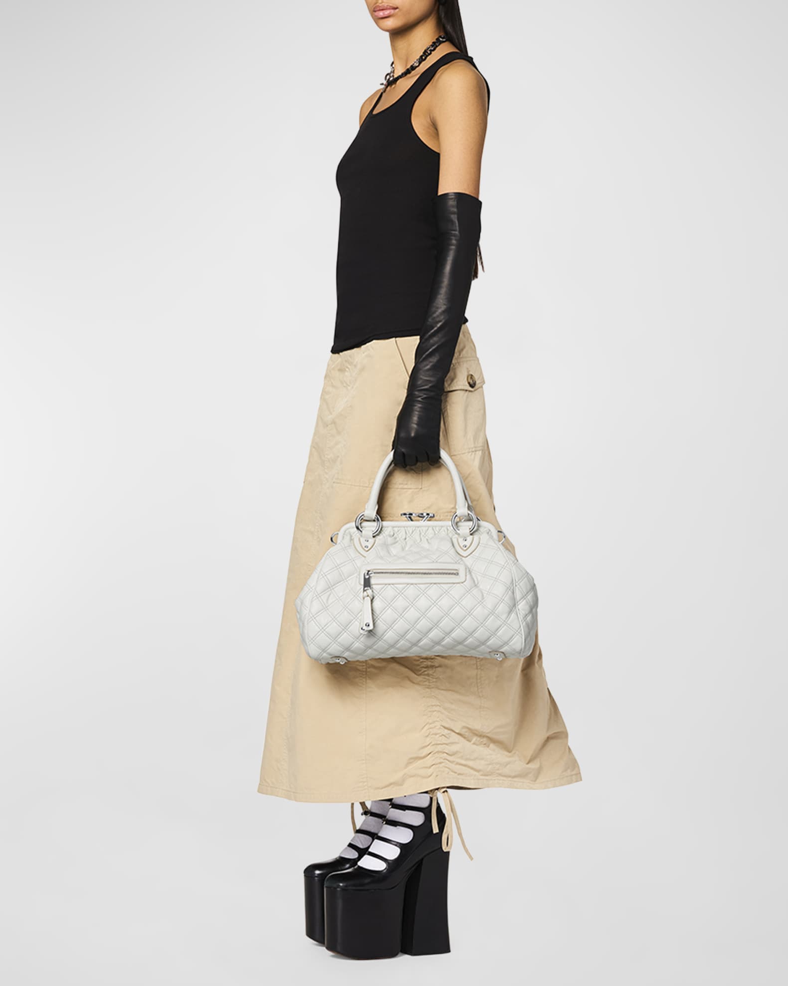 Re Edition Quilted Leather Stam Bag Collection Neiman Marcus