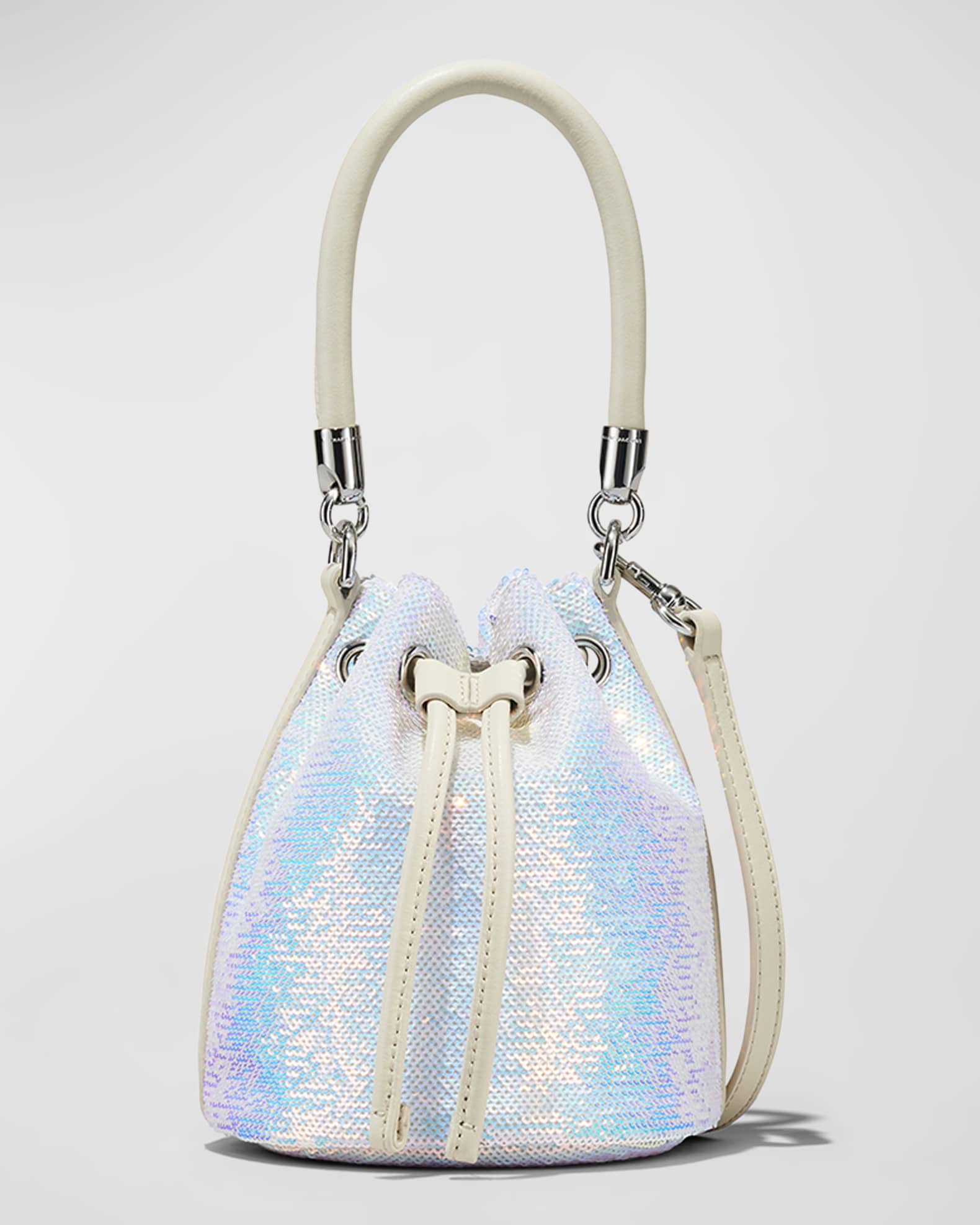 Glittering Sequins Decorated Women's Bucket Bag, Fashion Women's Chain  Shoulder Bag