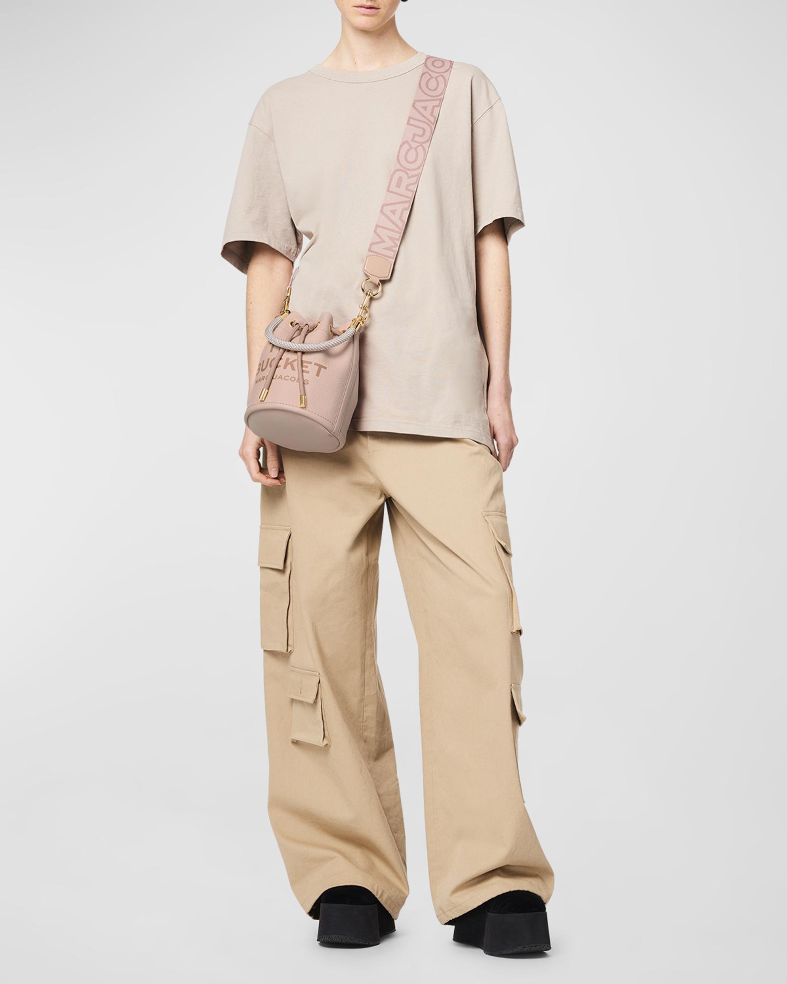 NWT Marc Jacobs The webbing strap Pink multi M0015667-751 Marc Jacobs The Logo Webbing Strap | Neiman Marcus main image 2