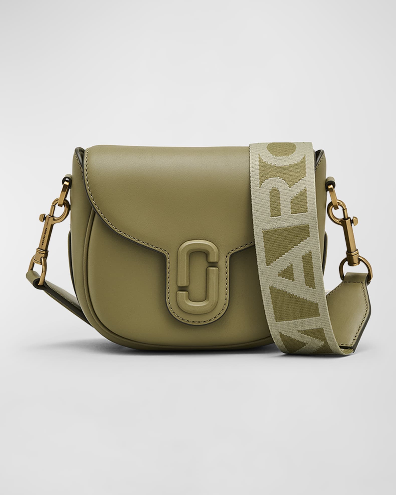 Marc Jacobs The Covered J Marc Small Saddle Bag Neiman Marcus