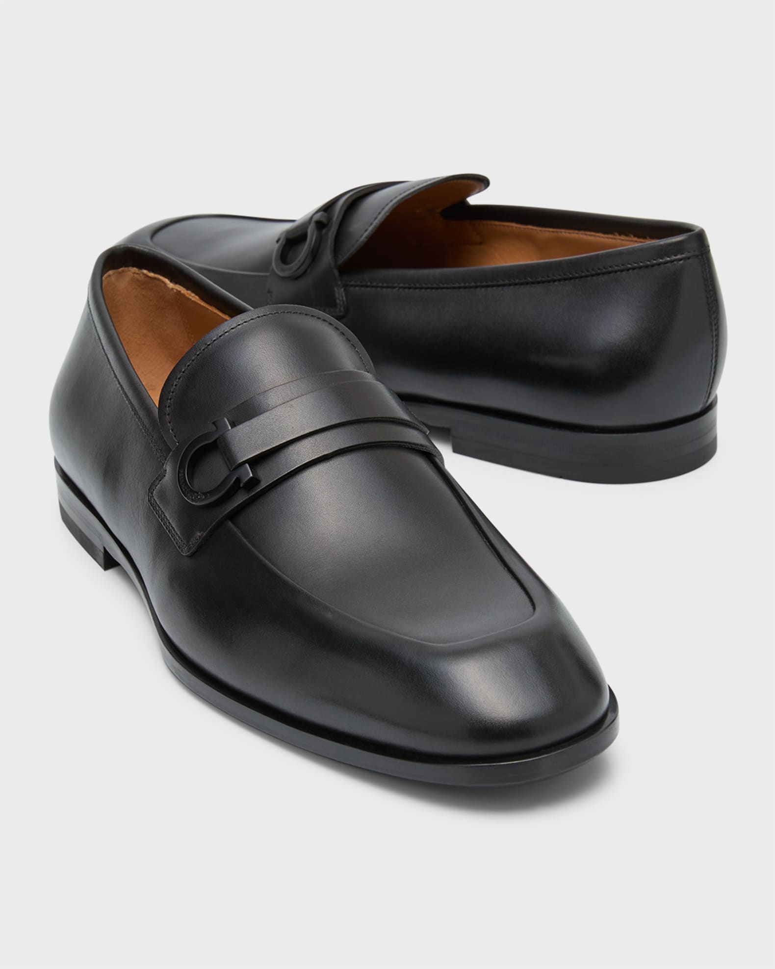 【SALVATORE FERRAGAMO】FLORIO LOAFERS Salvatore Ferragamo Leather Florio Loafers | Harrods US