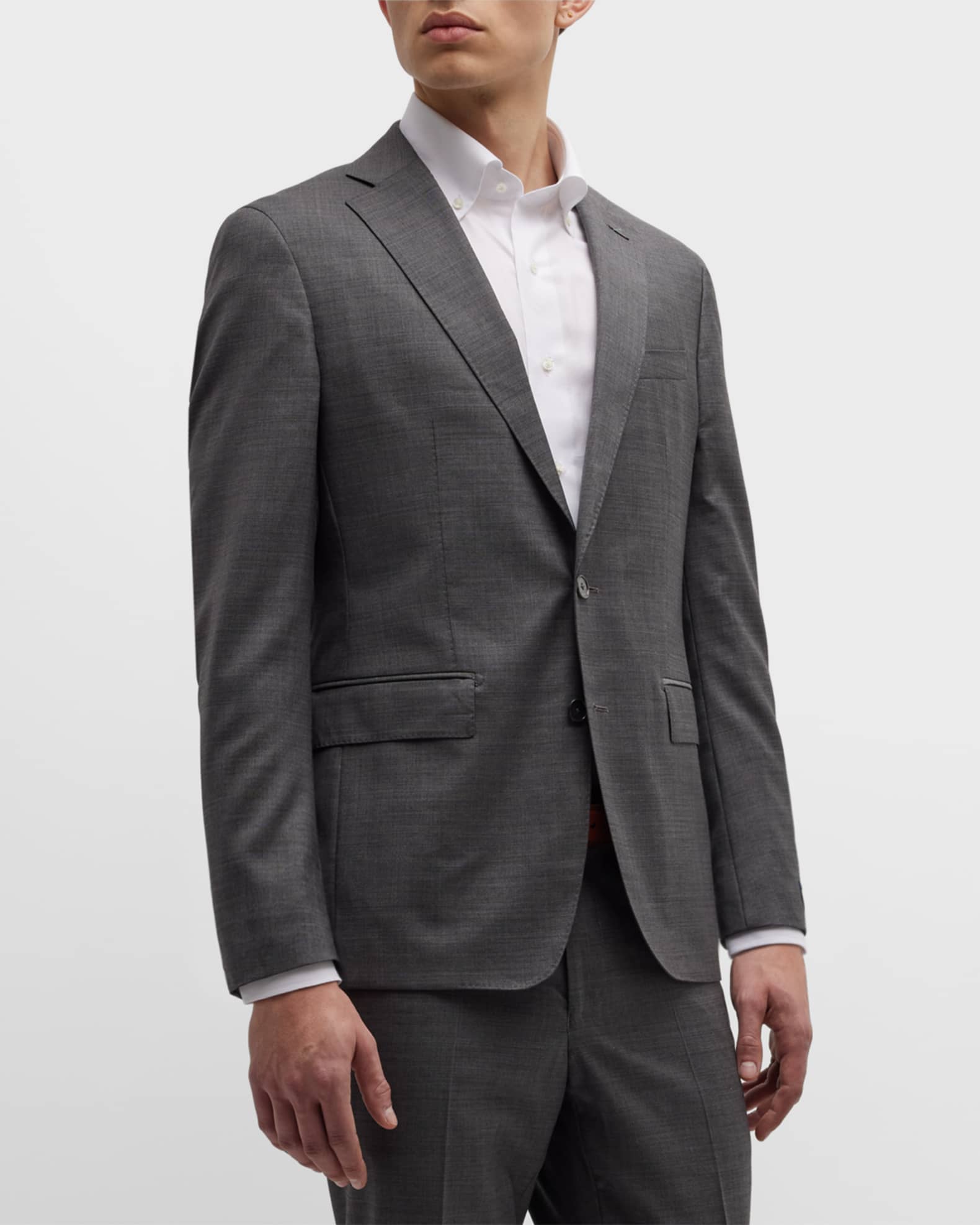 Peter Millar Men's Excursionist Flex 150s Two-Piece Suit | Neiman Marcus