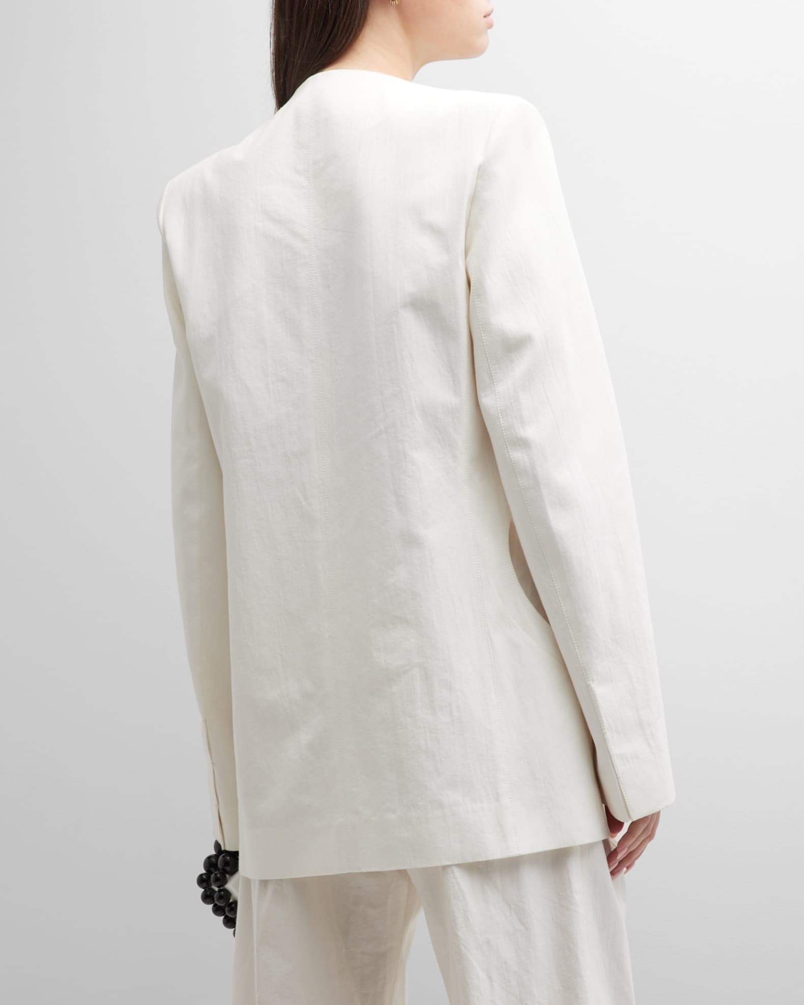 Gia Studios Cut-Out Waist Jacket | Neiman Marcus