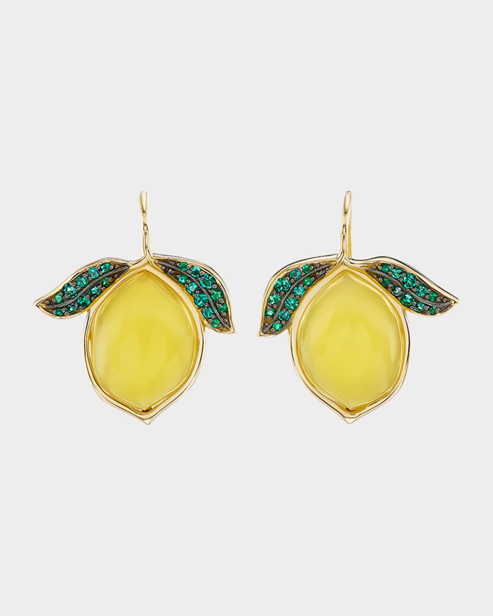Tory burch lemon drop earrings cheap