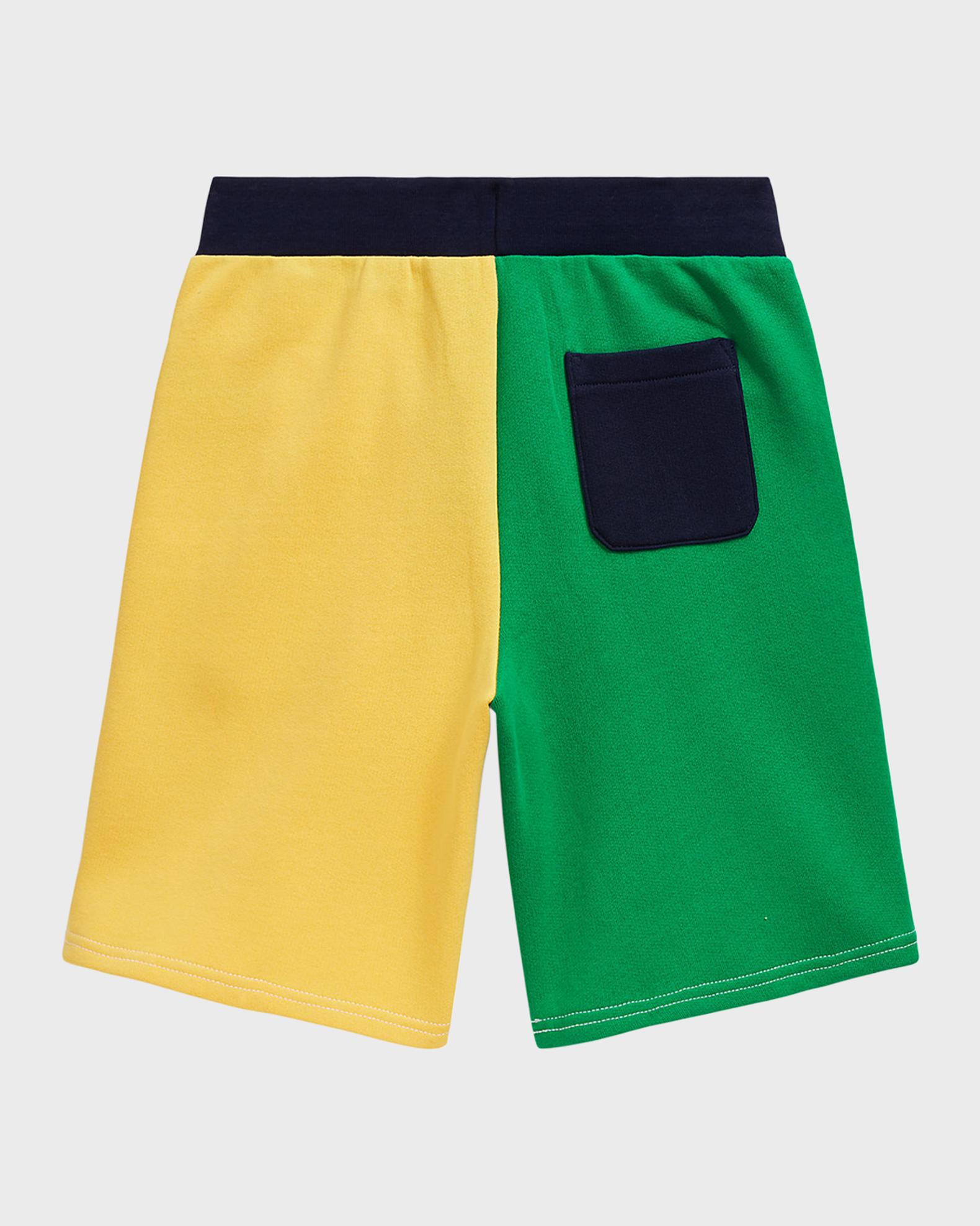 Boy's Colorblocked Fleece Shorts | Neiman Marcus