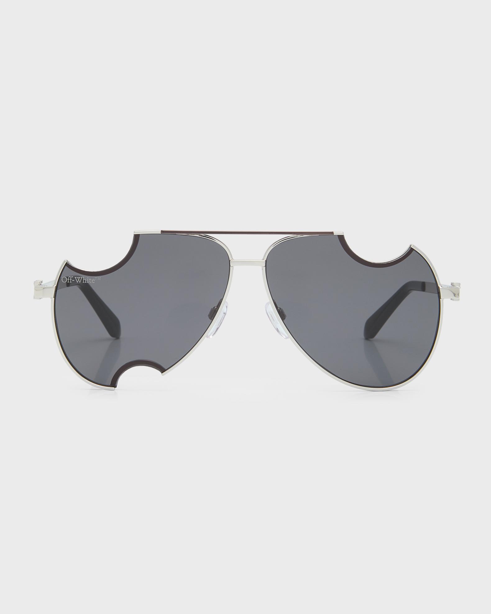 Off-White Men's Dallas Meteor Metal Aviator Sunglasses | Neiman Marcus