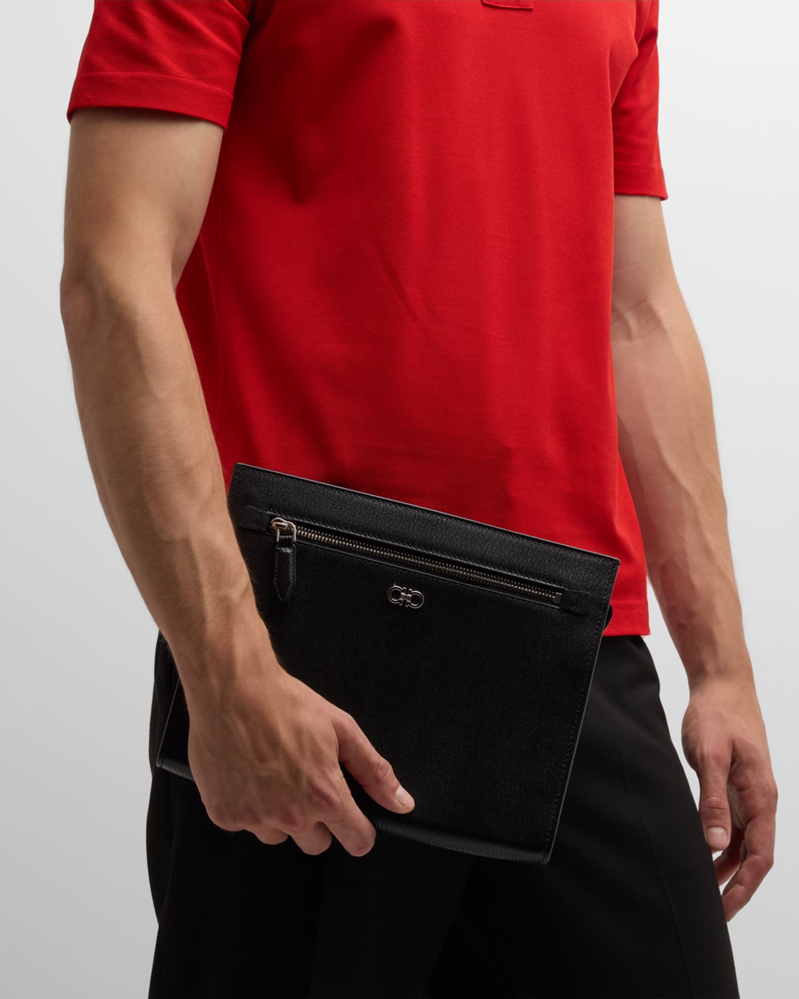 Mens zip pouch online