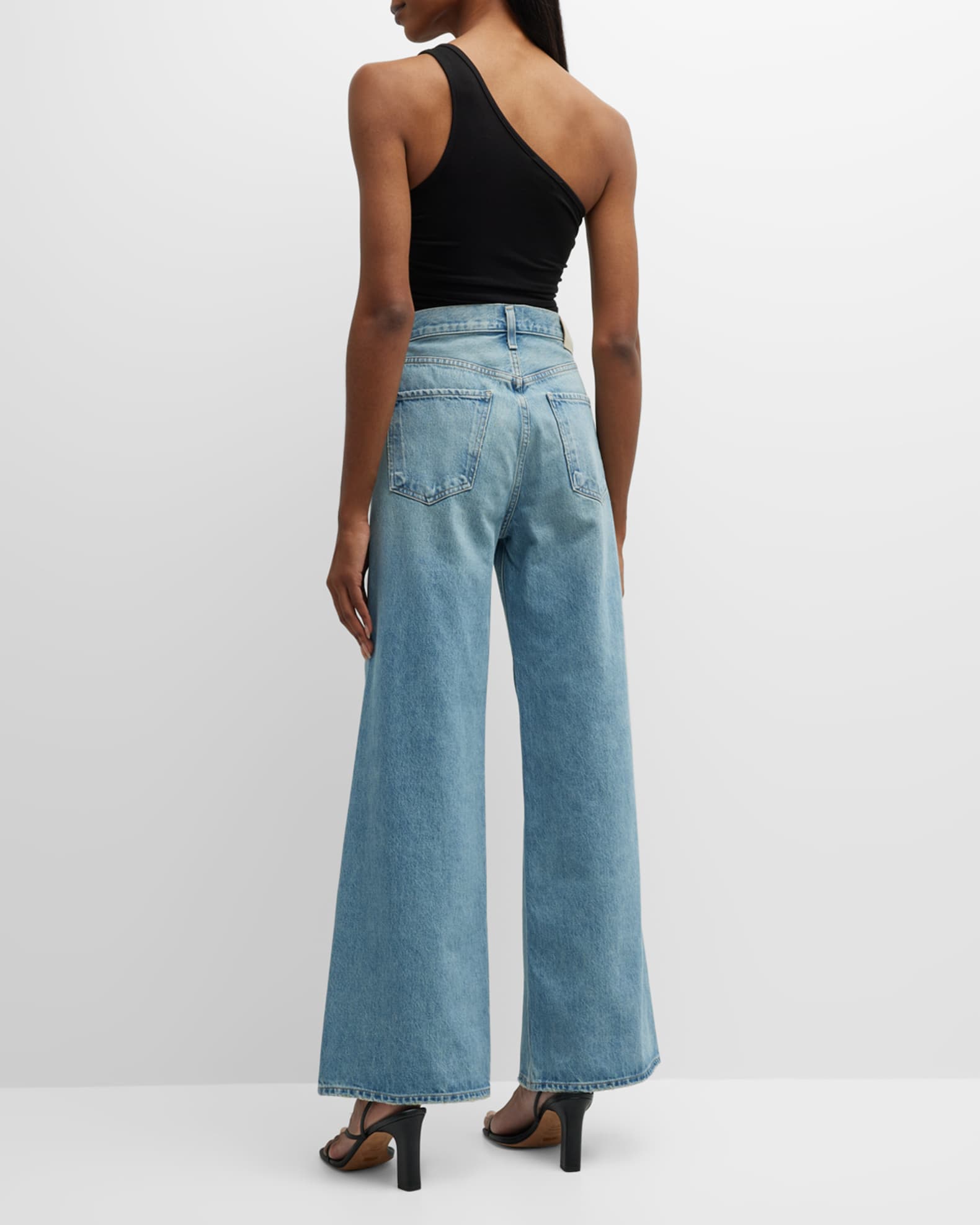 Citizens of Humanity Paloma Wide-Leg Baggy Jeans | Neiman Marcus