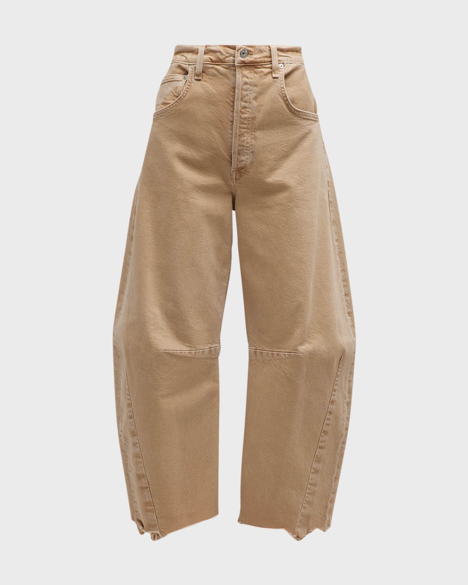 Citizens of Humanity Horseshoe WideLeg Ankle Jeans Neiman Marcus