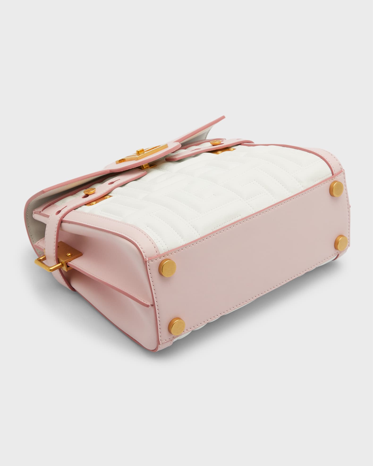 Balmain BBuzz 23 Quilted Leather Shoulder Bag Neiman Marcus