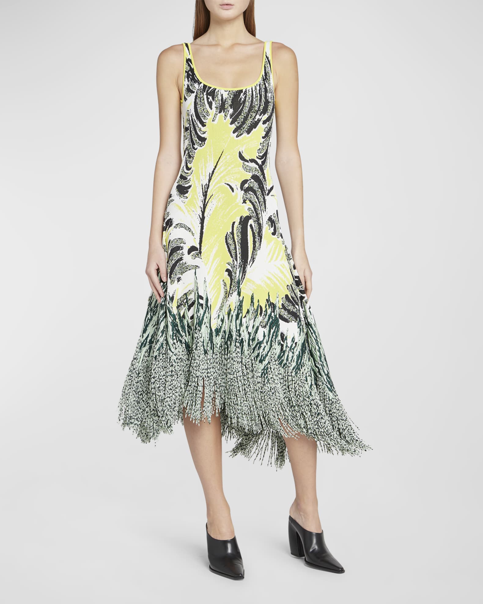 Prada online banana dress