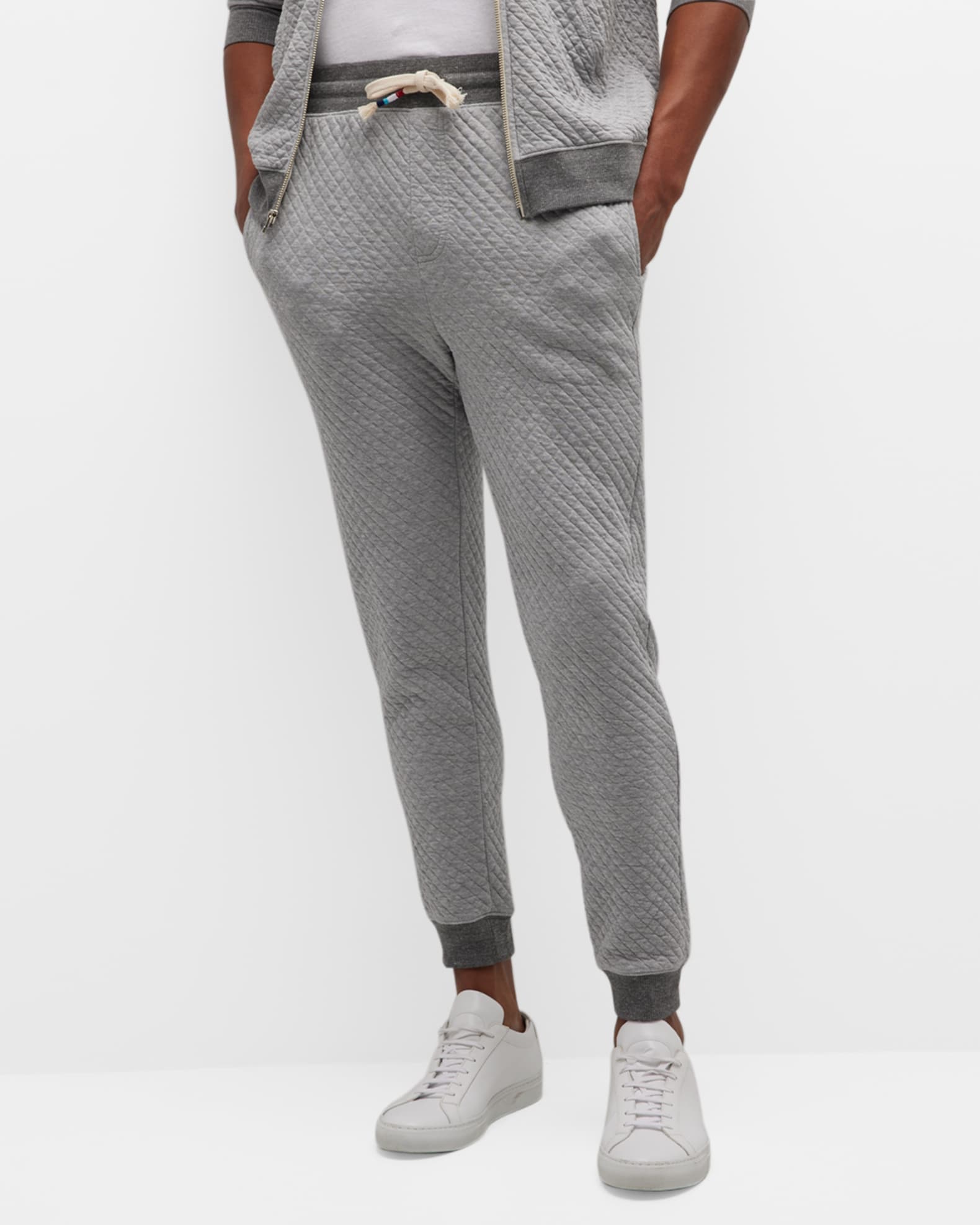 Sol Angeles Men's Quilted Jogger Pants Neiman Marcus