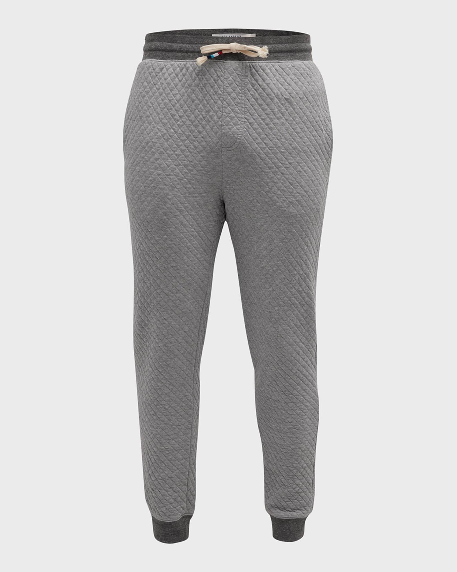 Sol Angeles Men's Quilted Jogger Pants Neiman Marcus