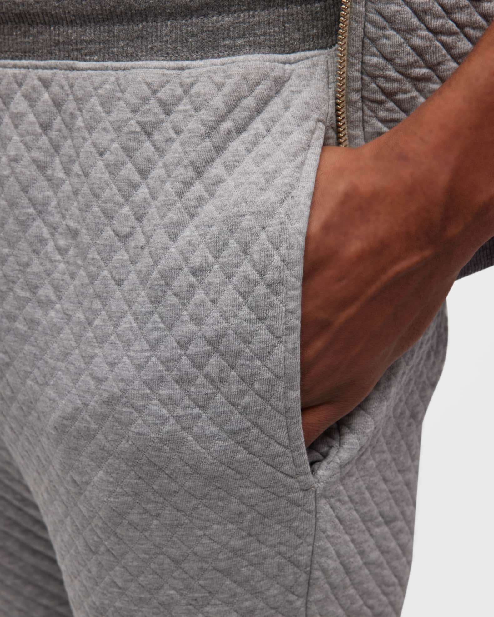 Sol Angeles Men's Quilted Jogger Pants Neiman Marcus