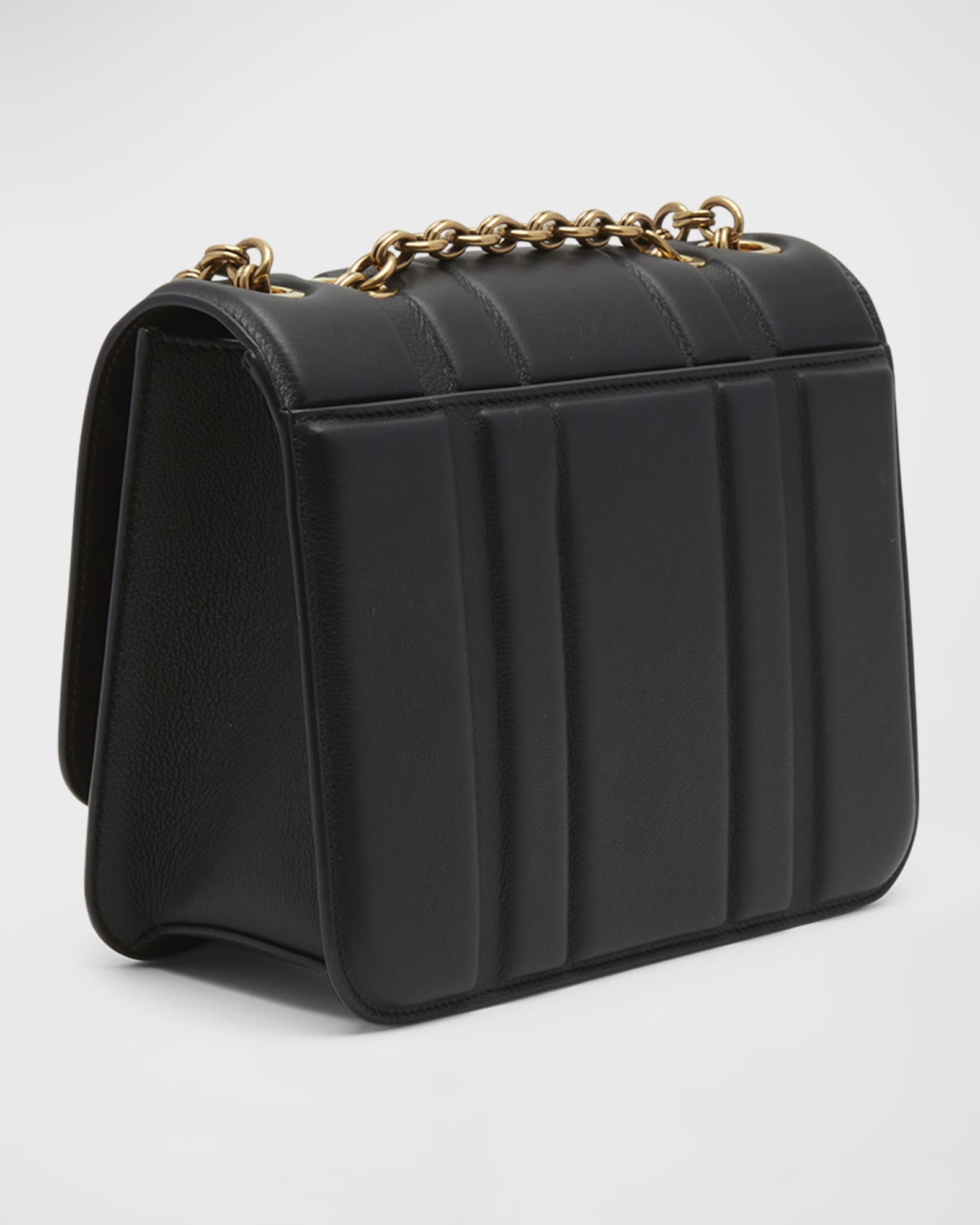 Ferragamo Embossed Leather Chain Crossbody Bag Neiman Marcus