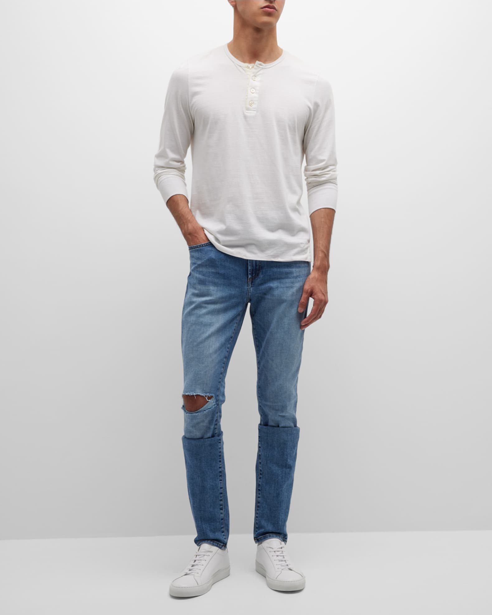 monfrere Men's Greyson Skinny-Fit Jeans | Neiman Marcus