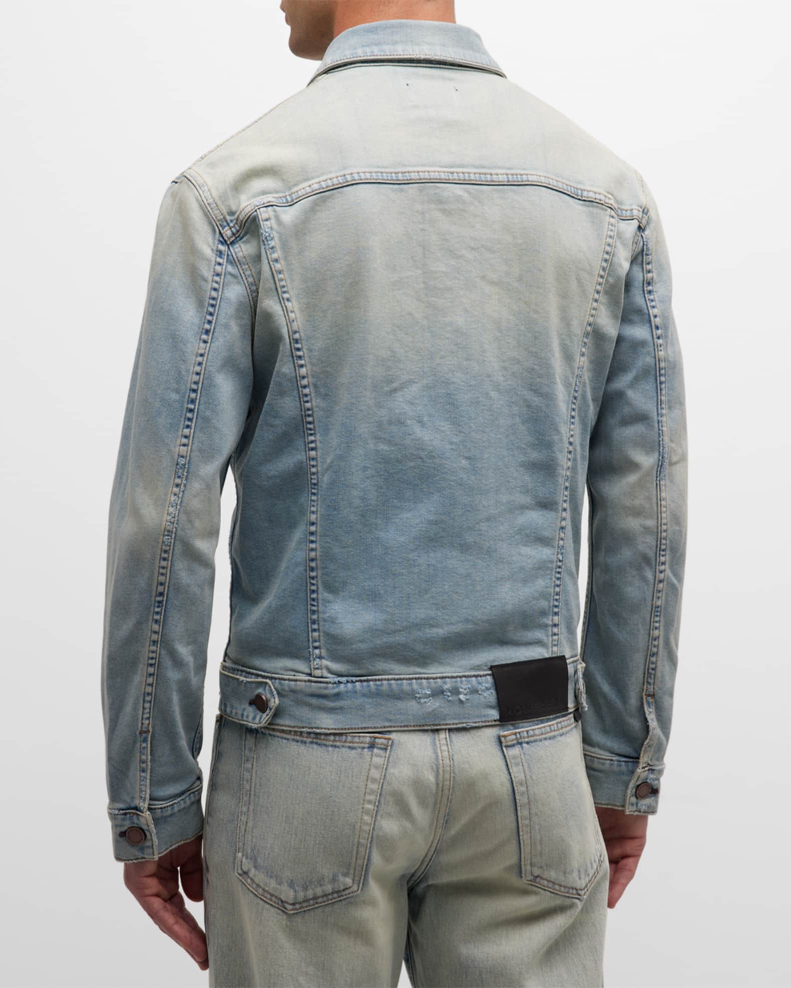 monfrere Men's Dean Faded Denim Jacket | Neiman Marcus