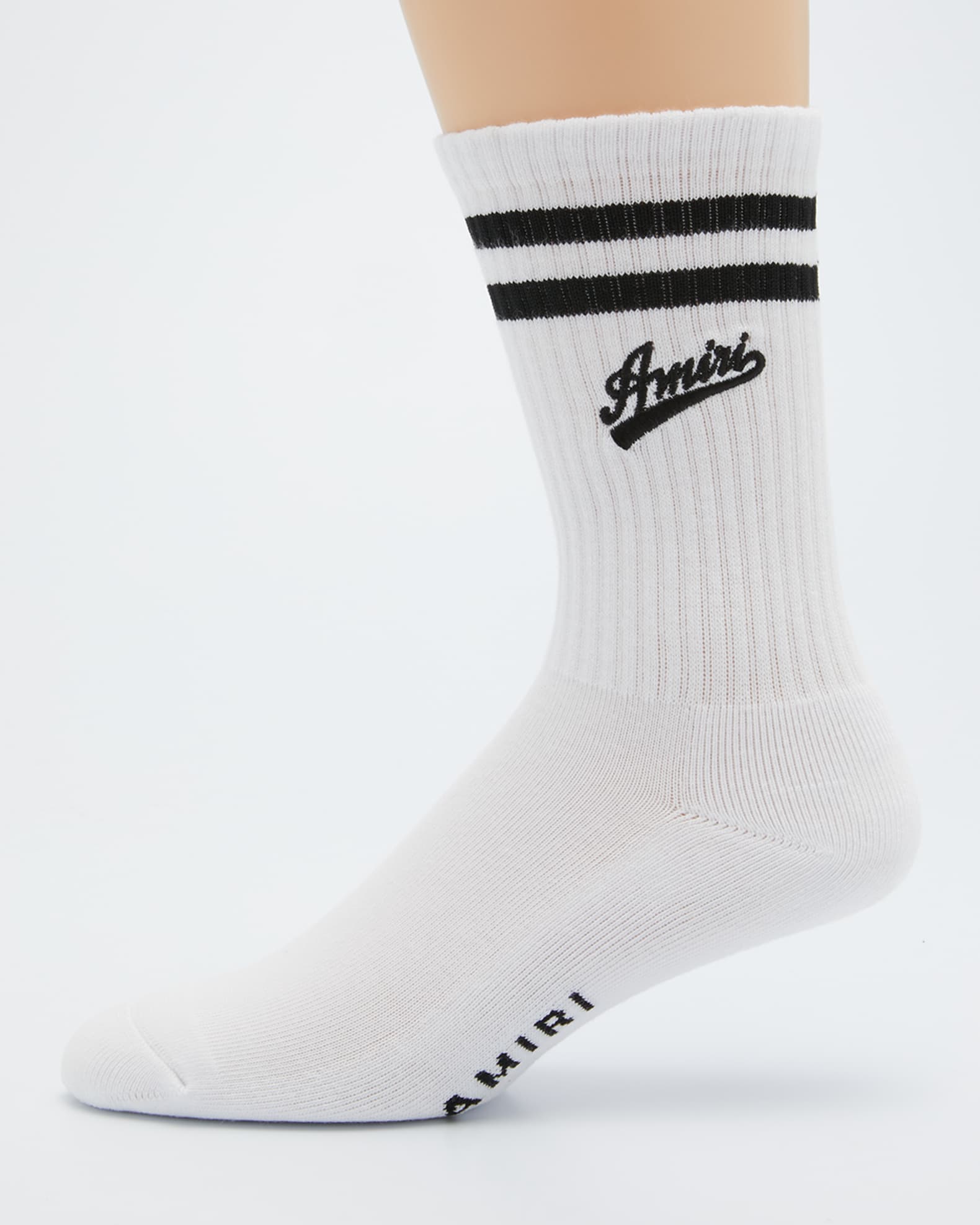 amiri logo socks - レッグウェア