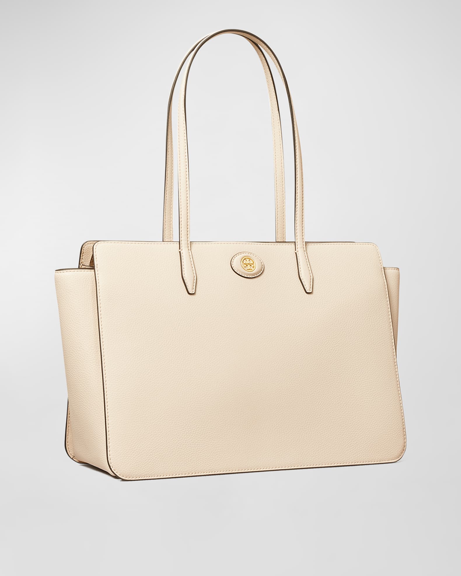 Tory Burch Robinson Pebbled Leather Tote Bag Neiman Marcus
