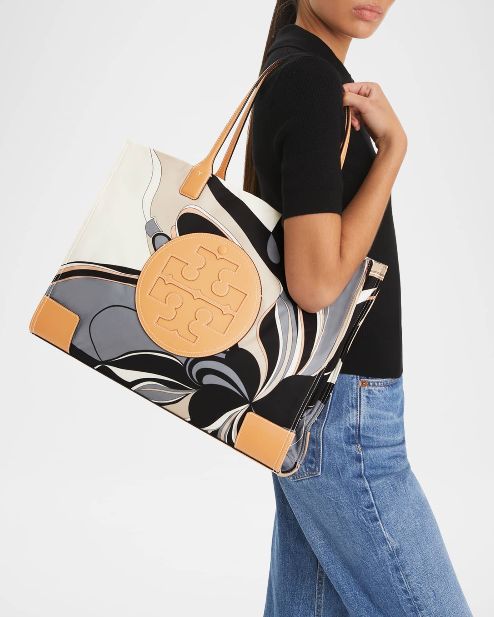 Ella Printed Tote Bag 