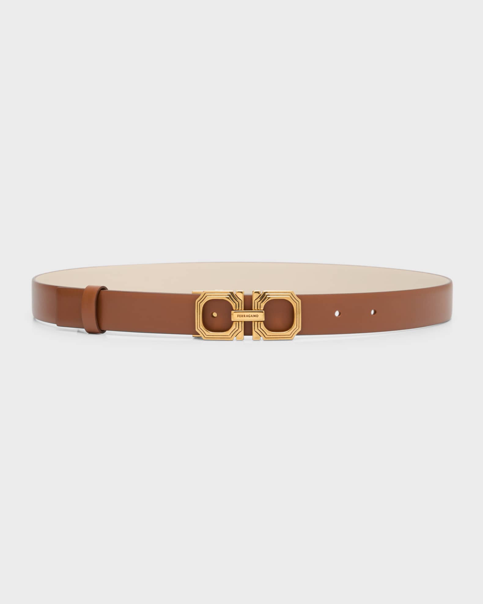 ferragamo single gancini belt
