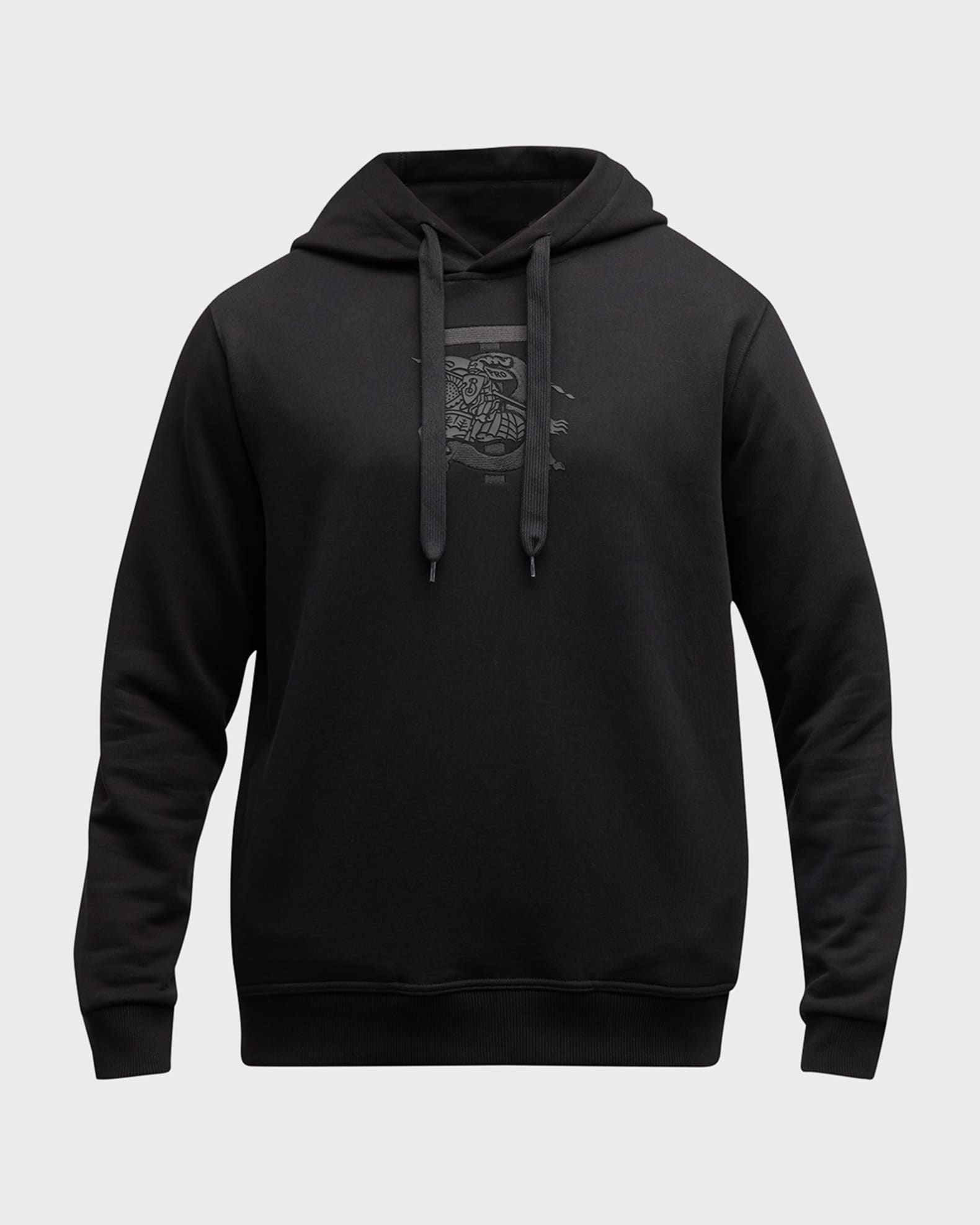 Burberry Men's Tonal TB Hoodie Neiman Marcus