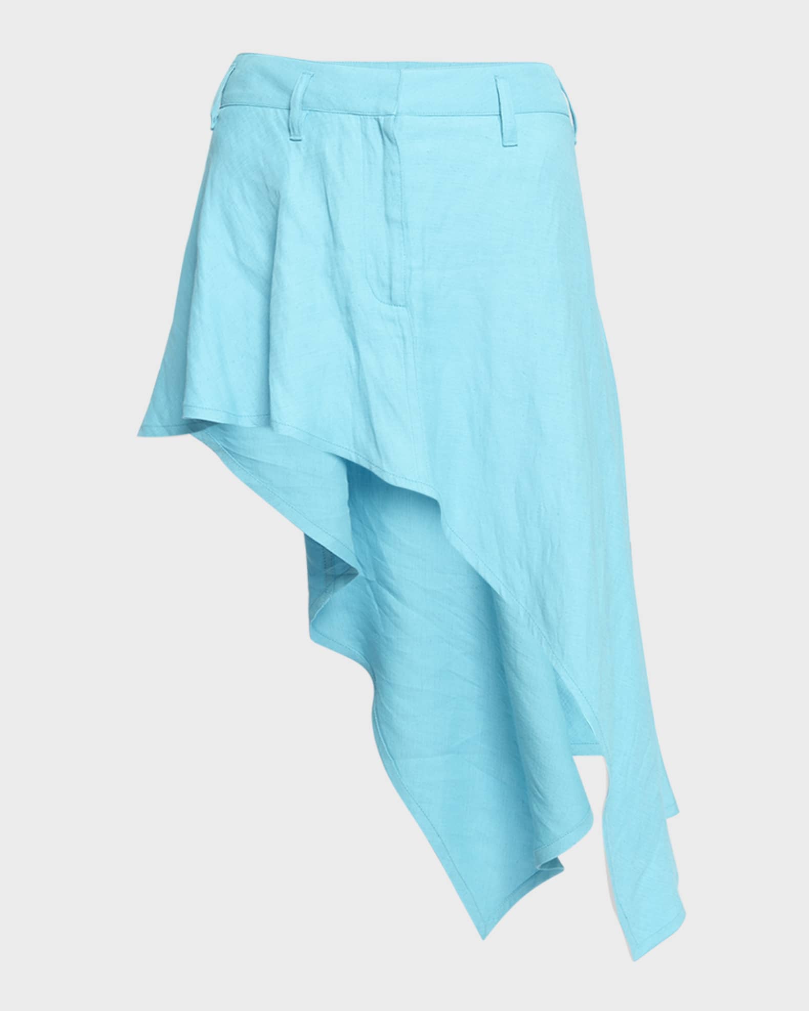Stella McCartney Blue Polyamide Midi Skirt main image 0