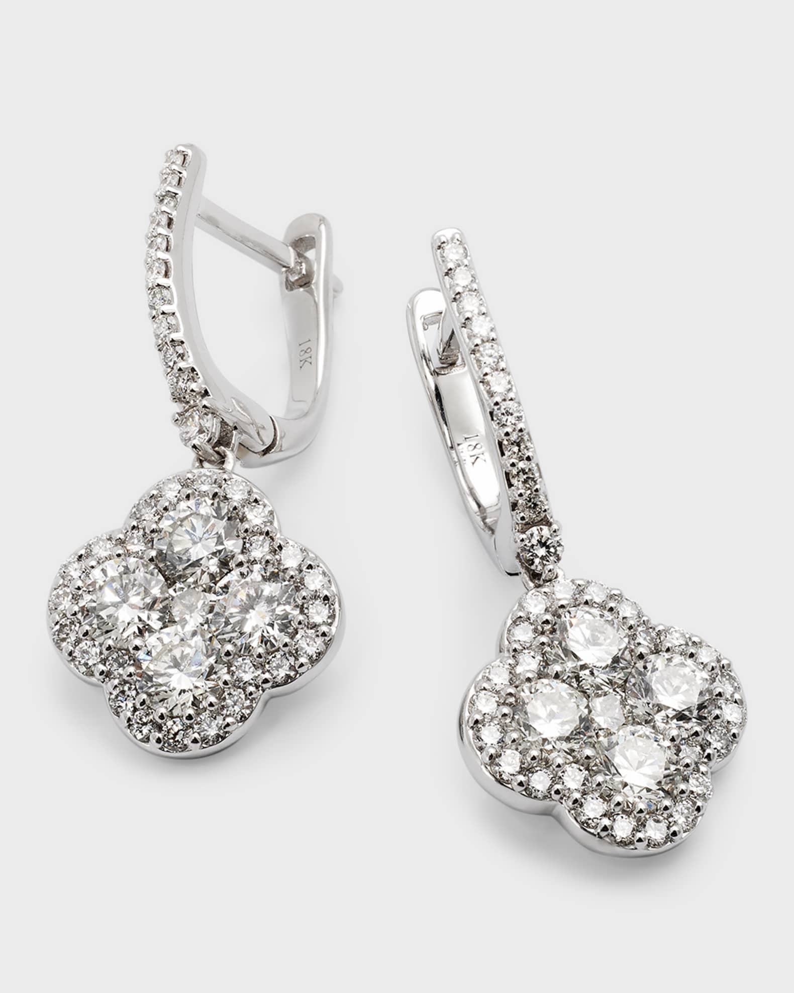 Neiman marcus diamond earrings top