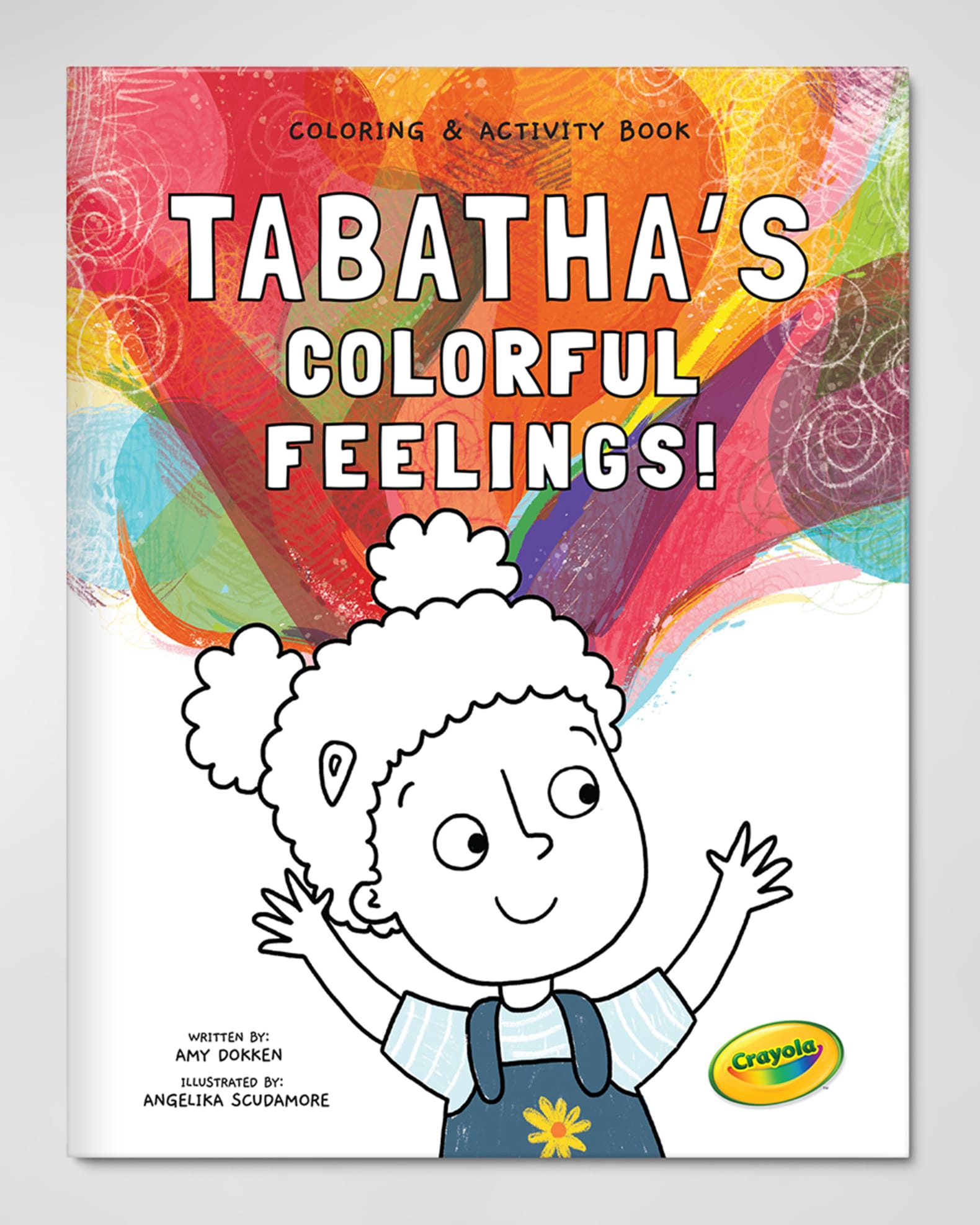 x Crayola "Color My Feelings" Coloring Book & Crayons Gift Set, Personalized 0