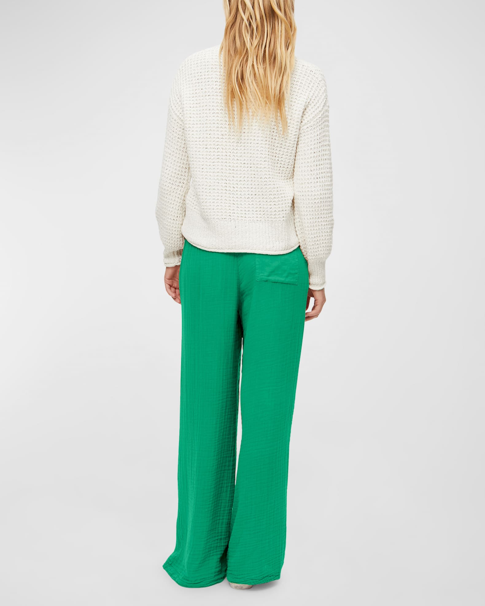 Michael Stars Sonia Cotton Gauze Pants Neiman Marcus