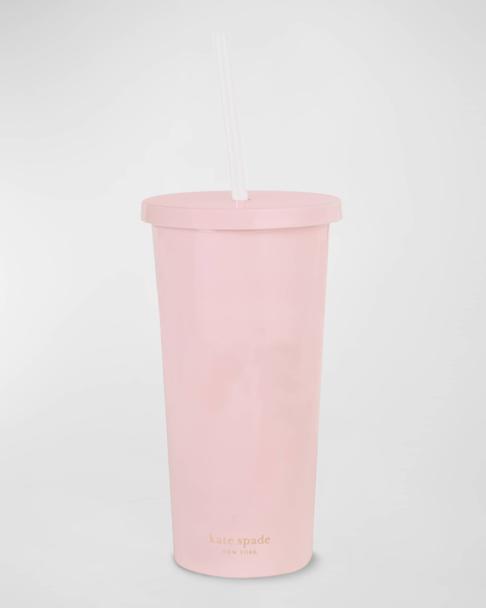 kate spade new york acrylic tumbler with straw, bouquet toss