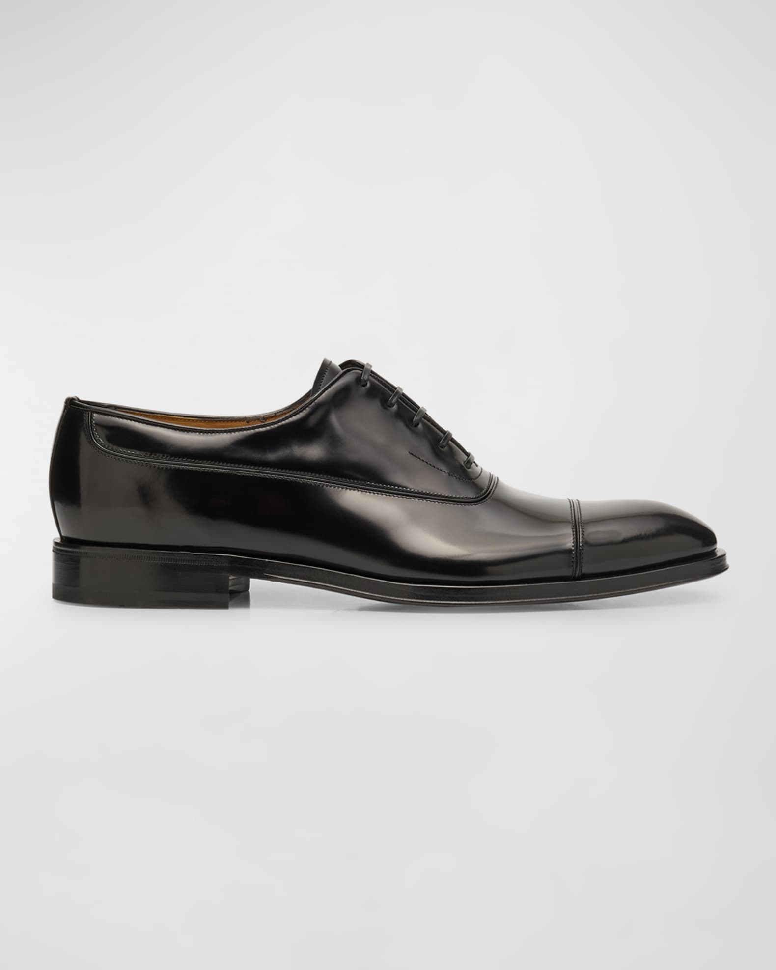 Men's Fermin Leather Derby Shoes 0