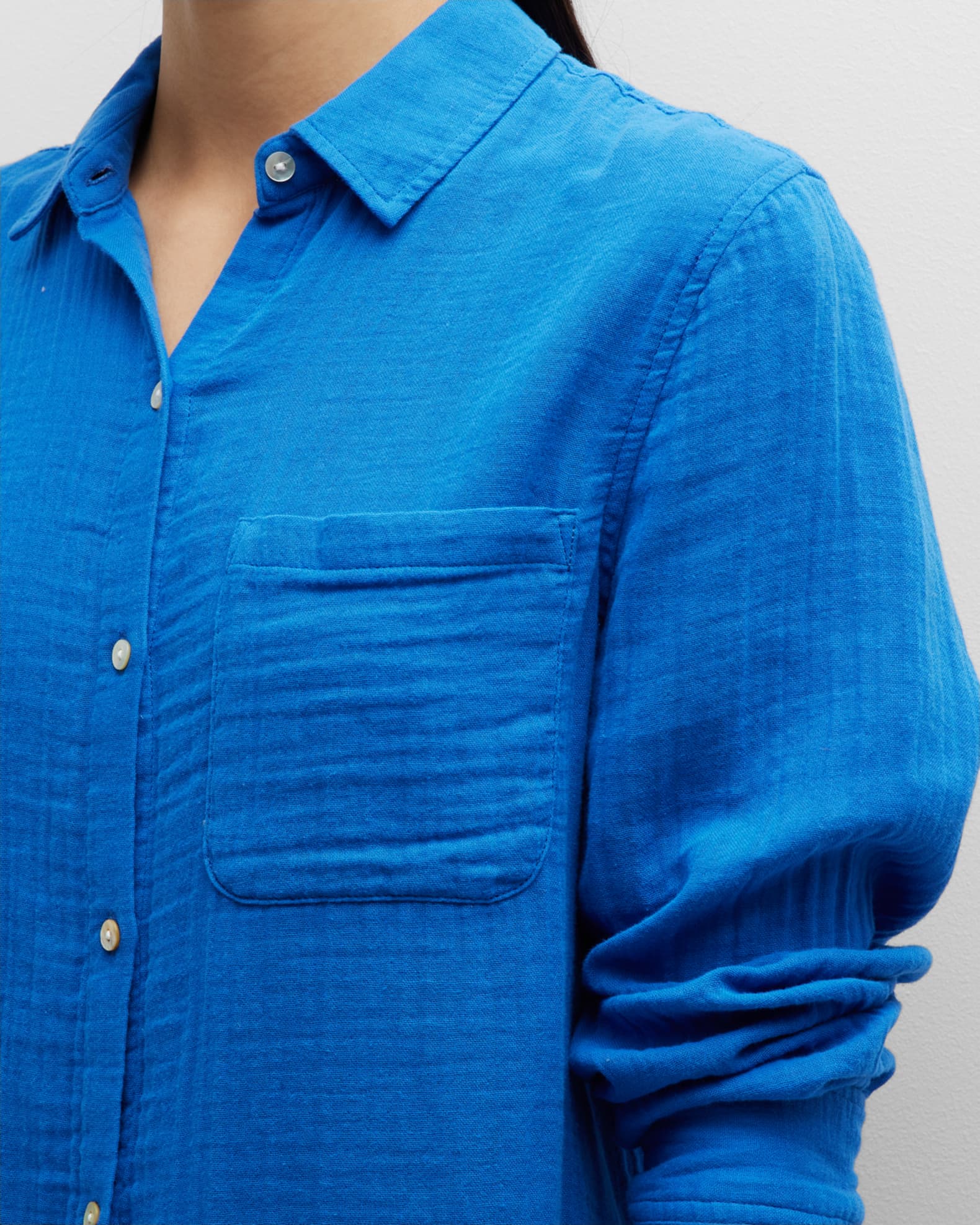 Rails Ellis Cotton Gauze ButtonFront Shirt Neiman Marcus