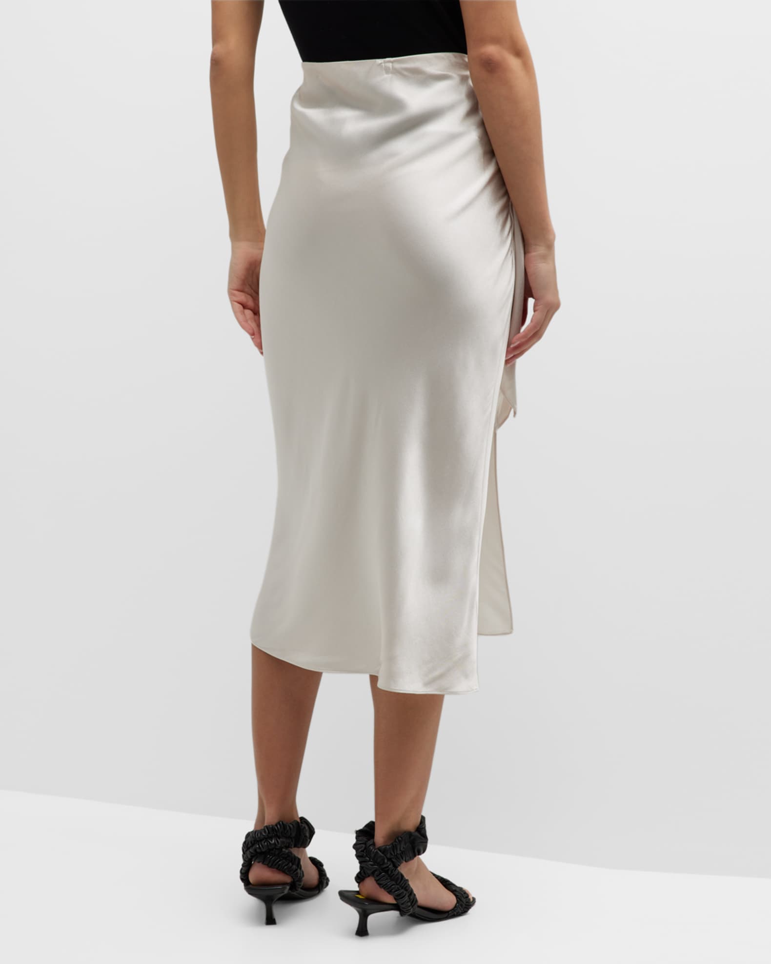 Rails Paige Silk Midi Skirt | Neiman Marcus