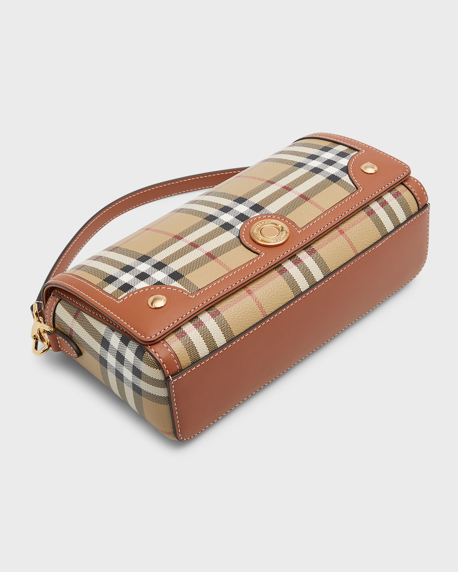 Note Small Check Top-Handle Bag 1