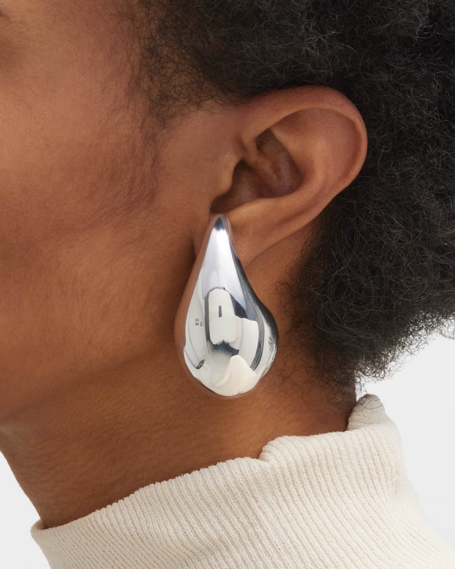 Bottega Veneta Large Drop Earrings | Neiman Marcus
