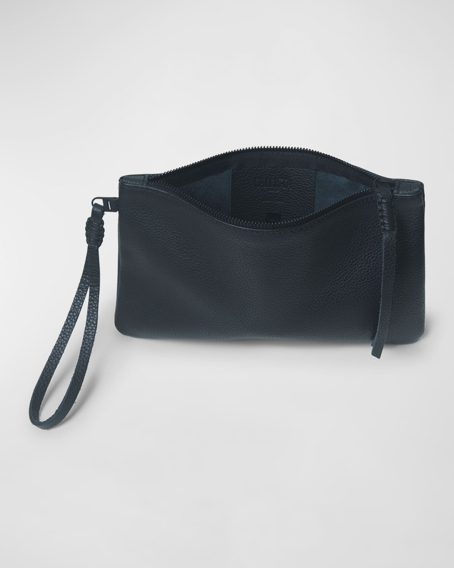 Slim Pochette Leather Wristlet  1