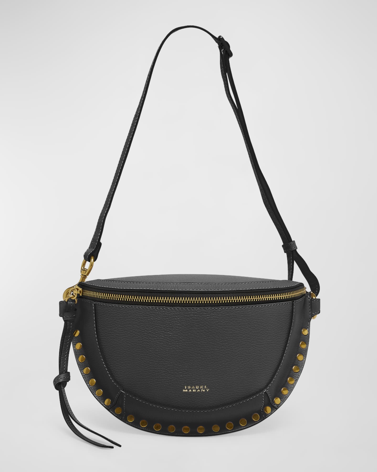ISABEL MARANT Skano studded leather belt bag