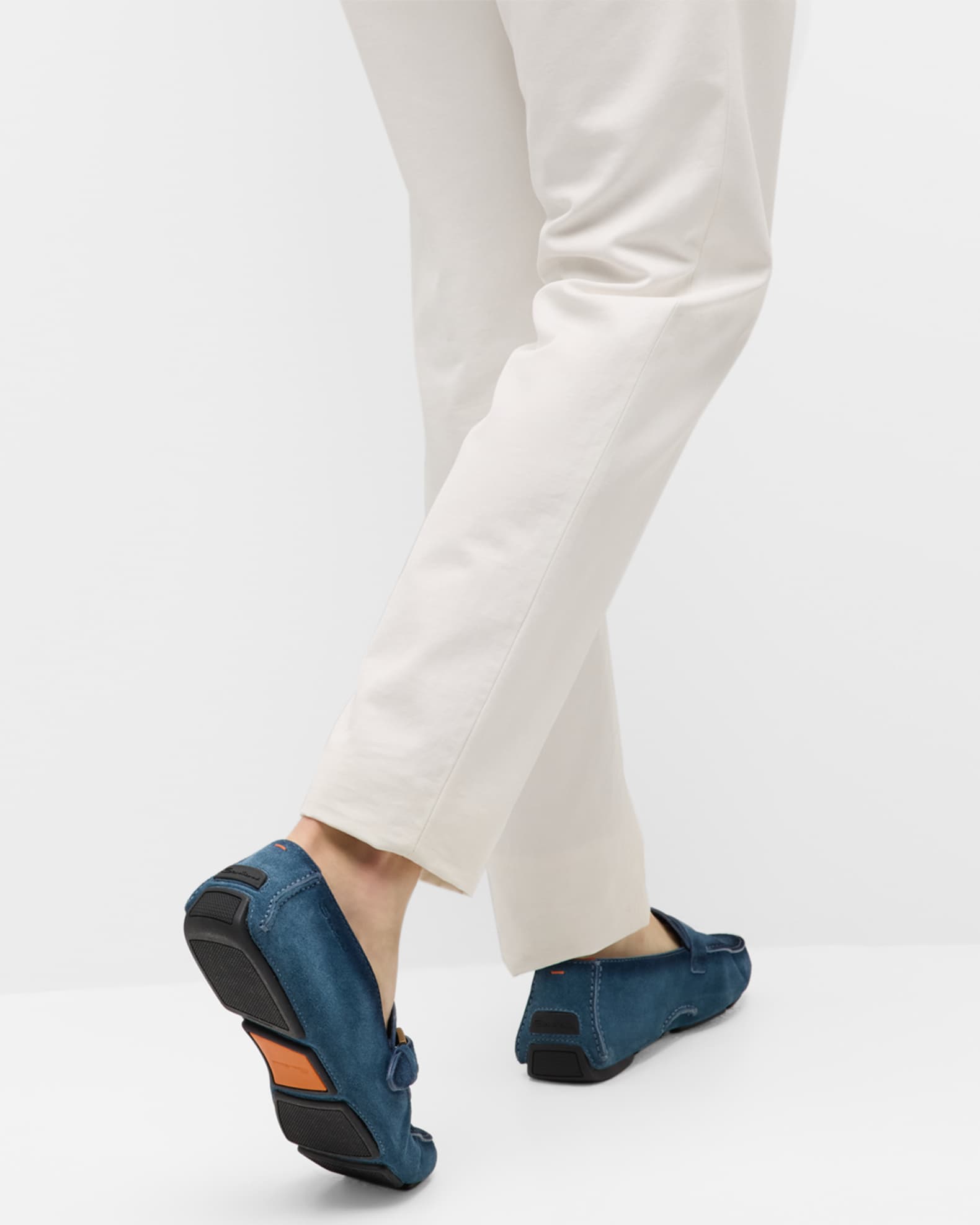 Men's Hamel Suede Driver Loafers  1