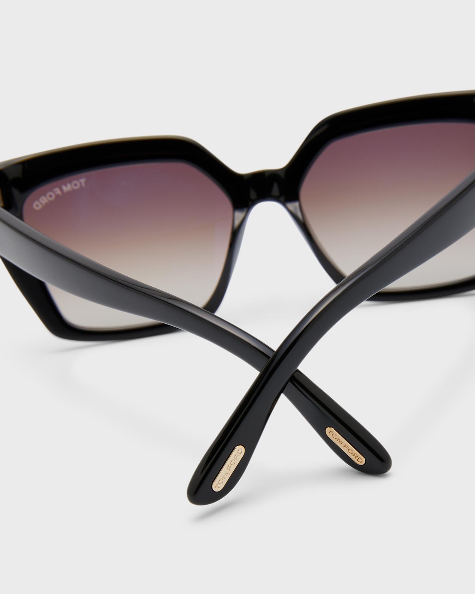 TOM FORD Winona Acetate T-Logo Cat-Eye Sunglasses | Neiman 