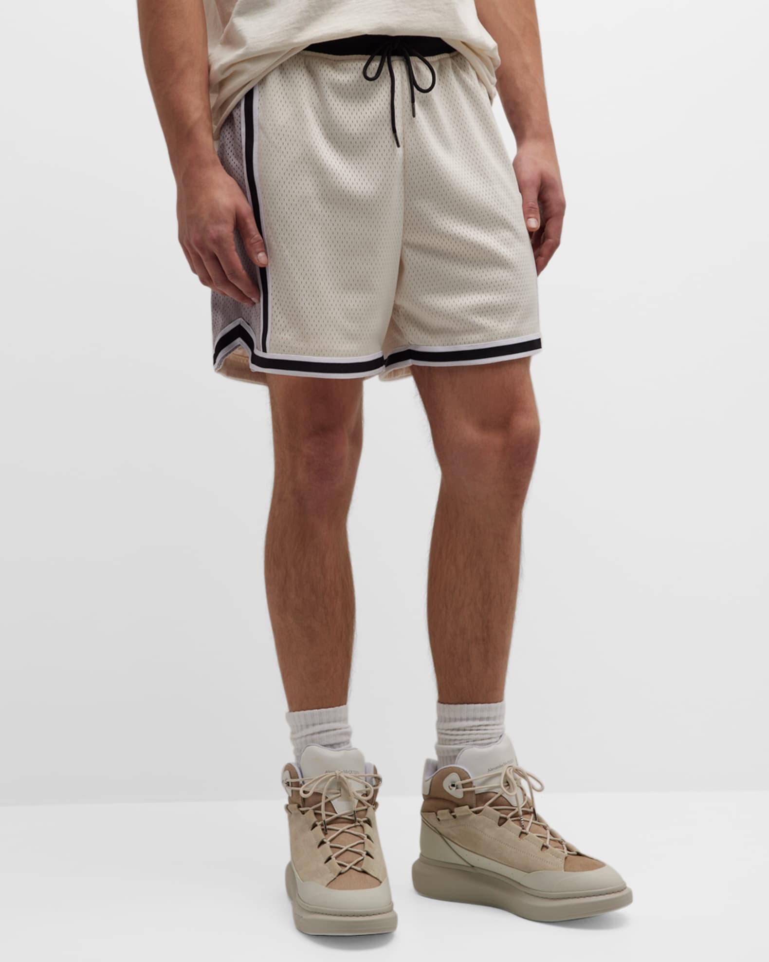 Men's Vintage Mesh Game Shorts