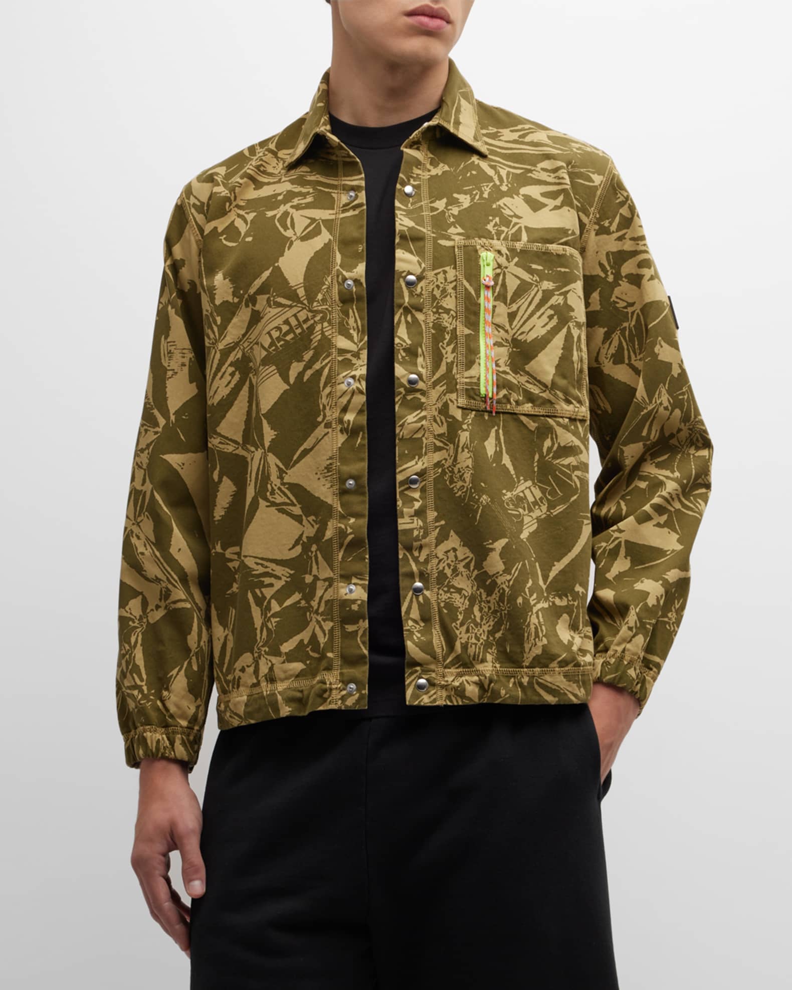 Louis Vuitton | Reversible Camo Jacquard Bomber Large Made in Italy