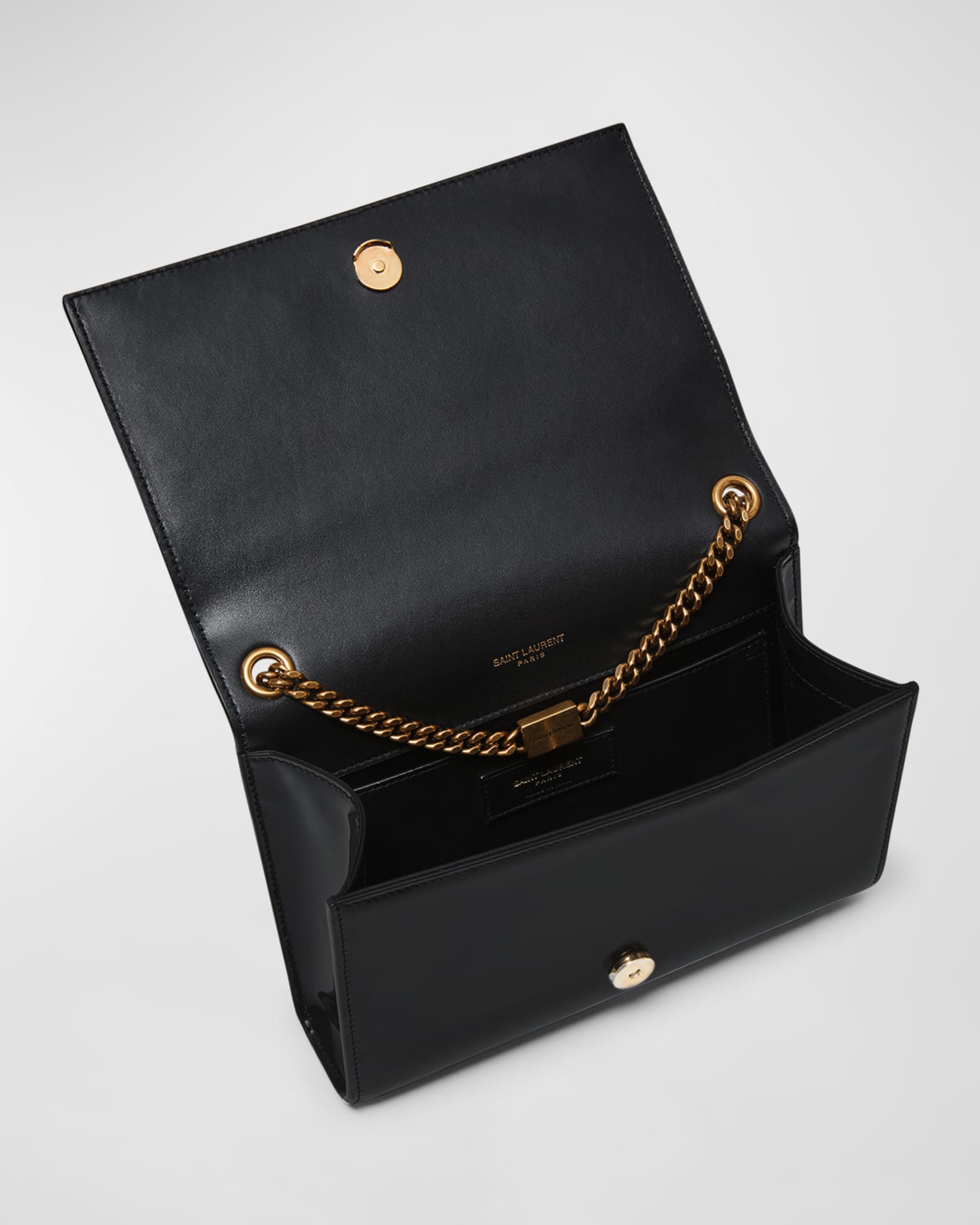 Saint Laurent Kate Small YSL Crossbody Bag in Smooth Leather
