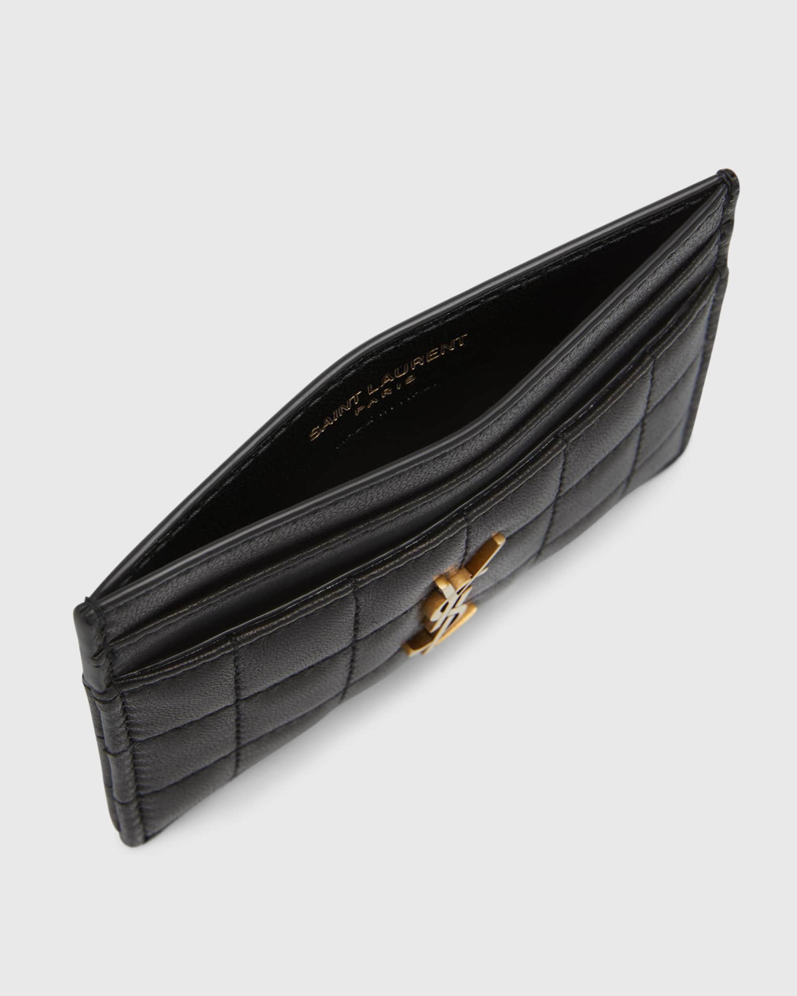 Ysl card holder neiman marcus clearance
