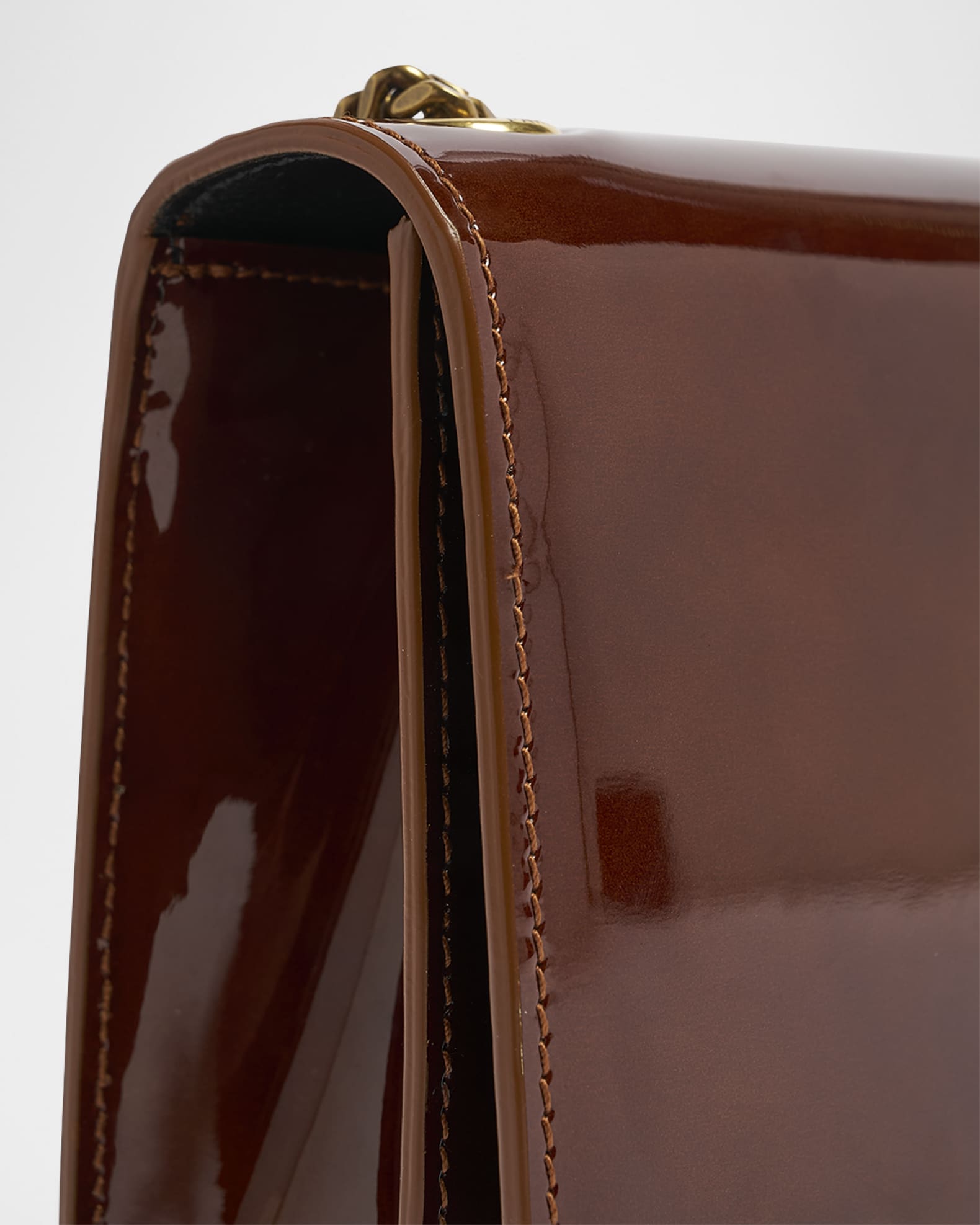 Saint Laurent Kate Small YSL Crossbody Bag in Patent Leather