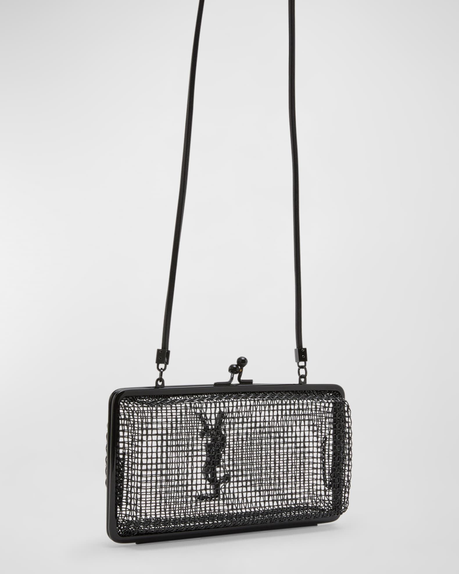 Chanel Mini Black Patent Leather Kiss lock Shoulder Bag at 1stDibs