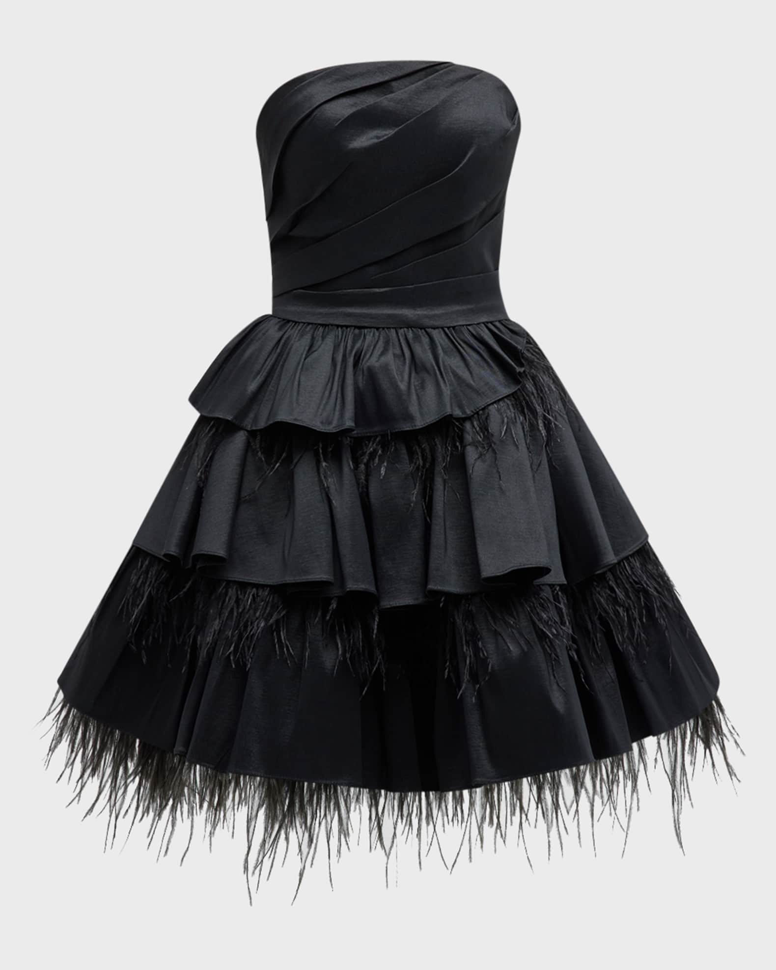 JORDANNA DRESS - MINI FEATHER main image 1